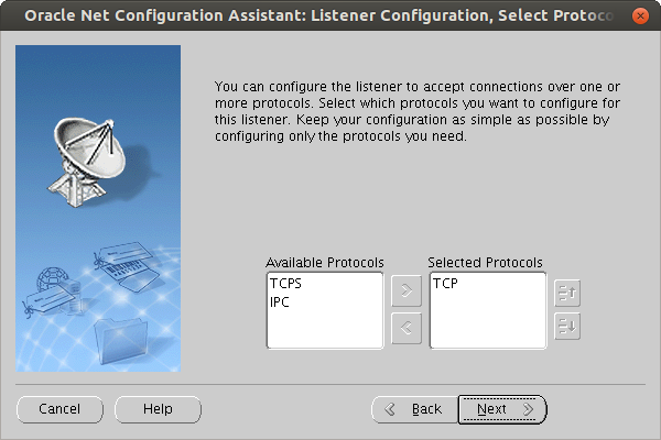 Oracle 12.2 Listener installation