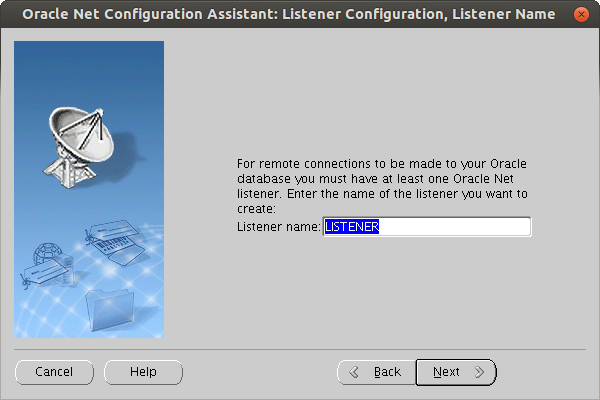Oracle 12 relese 1 Listener installation