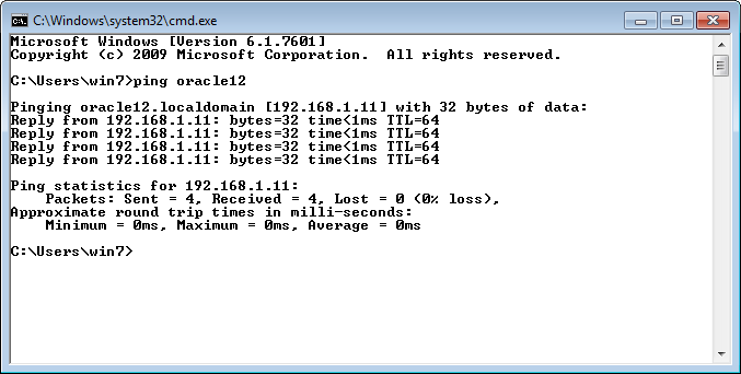 Инсталляция Oracle Client 12C (32 bit) в операционной системе Windows 7 (64 bit)